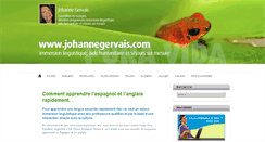 Desktop Screenshot of johannegervais.com