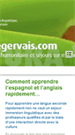 Mobile Screenshot of johannegervais.com